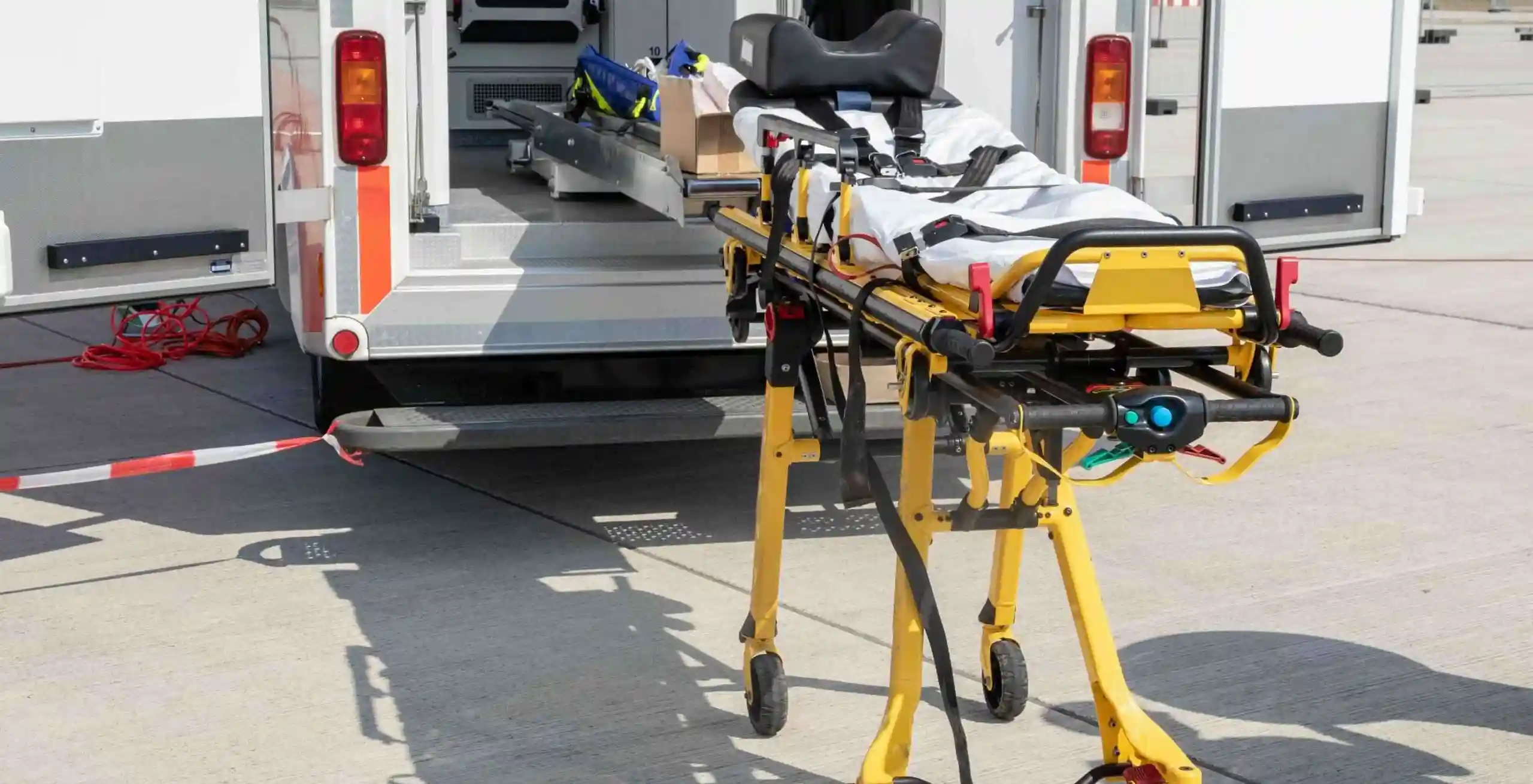 Stretcher transport for rehab visits