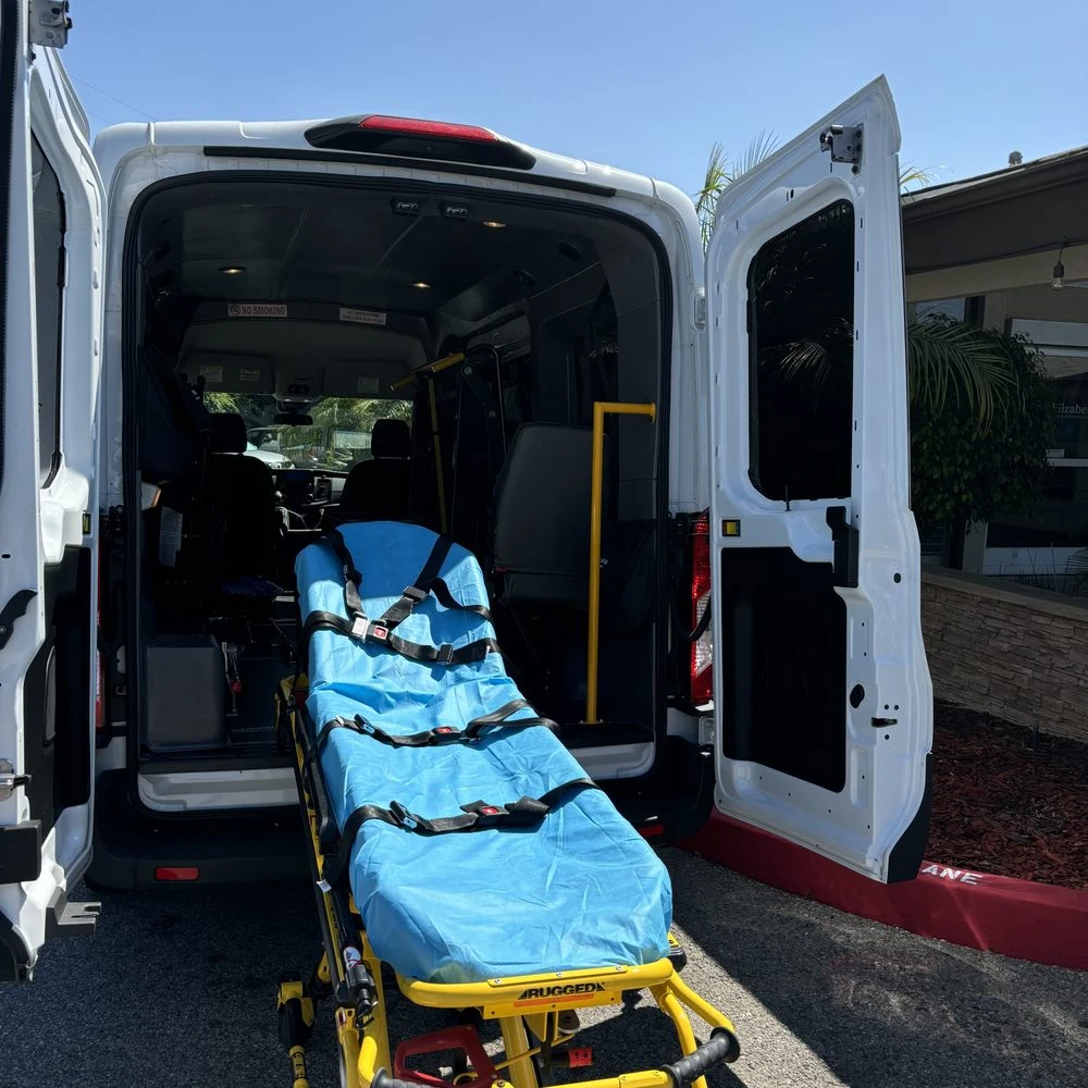 Immokalee rider entering medical transport