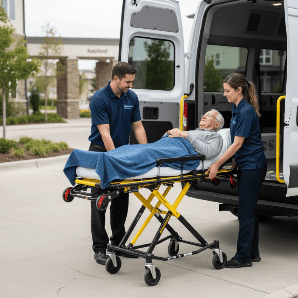 Gulf Coast hospital discharge transport
