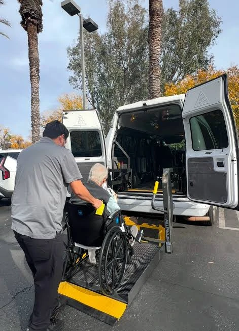 Wheelchair hospital transportation Collier patients